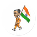 India Sticker by worldtees India Sticker