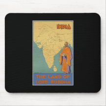 India The land of Lord Buddha Mousepads