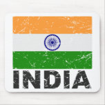 India Vintage Flag Mousepads