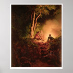 Indian Ambush (1165B) Print
