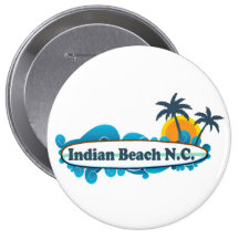 Indian Beach. Button