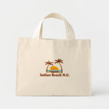 Indian Beach. Canvas Bags