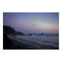 Indian Beach nightfall poster posters by tompurse Indian Beach nightfall poster posters