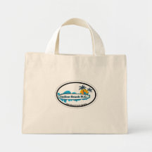 Indian Beach. Tote Bags