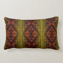 Indian beaded look pillow
