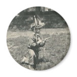 indian bended knee with bow magnet