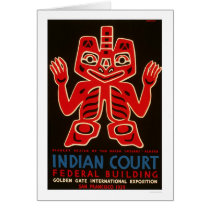 Indian Blanket SF Expo 1939 WPA cards by lc_wpa Indian Blanket SF Expo 1939 WPA cards