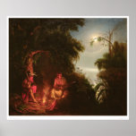 Indian Campfire (2166A) Posters