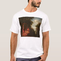 Indian Campfire (2166A) t-shirts by Bancroft Indian Campfire (2166A) t-shirts