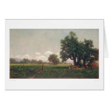 Indian Camps (0716A) Greeting Card