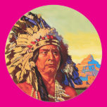 Indian Chief Sticker
