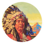 Indian Chief Sticker