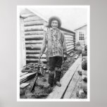 Indian Chief Tanana Alaska 1916 Poster