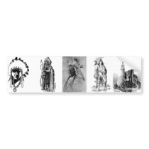 Indian Chiefs Bumper Sticker bumper stickers
