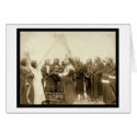 Indian Chiefs with General Miles SD 1891 cards