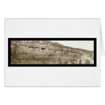 Indian Cliff Dwellings Photo 1908 cards