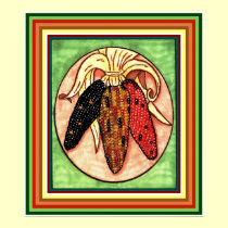 Indian Corn Print posters