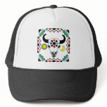Indian Cow Skull Trucker Hat