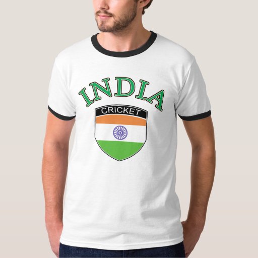 Indian cricket tshirt Zazzle