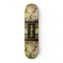 Indian customizable text skate board