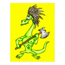 Indian Dragon Postcard