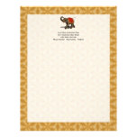 Indian Elephant w/Red Cloth letterhead