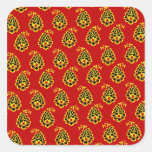 indian fabric Sticker