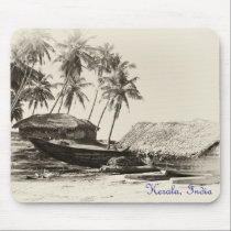 Indian fishing village mousepads