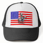 INDIAN FLAG TRUCKER HAT