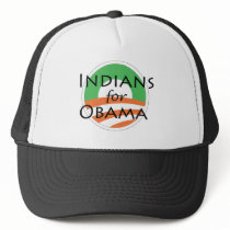 Indian for Obama Mesh Hat