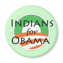 Indian for Obama Fridge Magnets