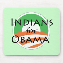 Indian for Obama Mouse Mats