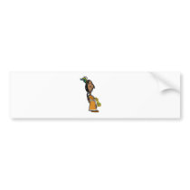 Indian Girl Bumper Stickers