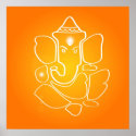 Indian God Ganesha - Poster print