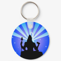 Indian god Shiva - Keychain