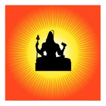 Indian God Shiva - Poster posters
