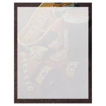 Indian handcrafts by the Athabaskan Indians, Alask Personalized Letterhead