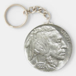 INDIAN HEAD NICKEL KEY CHAIN