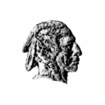 Indian Head photo sculptures