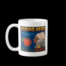 Indian Head Washington Apples Vintage Ad mugs