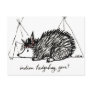 Indian Hedgehog Gene postcard