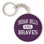 Indian Hills - Braves - High - Oakland New Jersey keychains