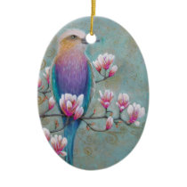 Indian Holi Bird Ornament ornaments