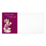 Indian Lotus Girl Photo Card Indian Lotus Girl Photo Card
