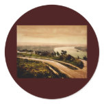 Indian Mounds Park St. Paul Minnesota Round Stickers