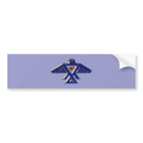 Indian native american anishinabe ojibwe ojibwa bumper sticker