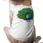 Indian Peafowl Pet Tee Shirt
