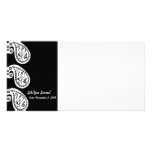Indian Photo Card Black and White Indian Photo Card Black and White