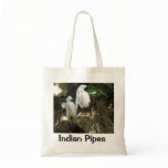 Indian Pipes Tote Bag