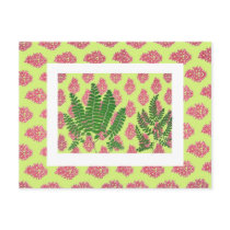 Indian Print Fern | Chartreuse postcards